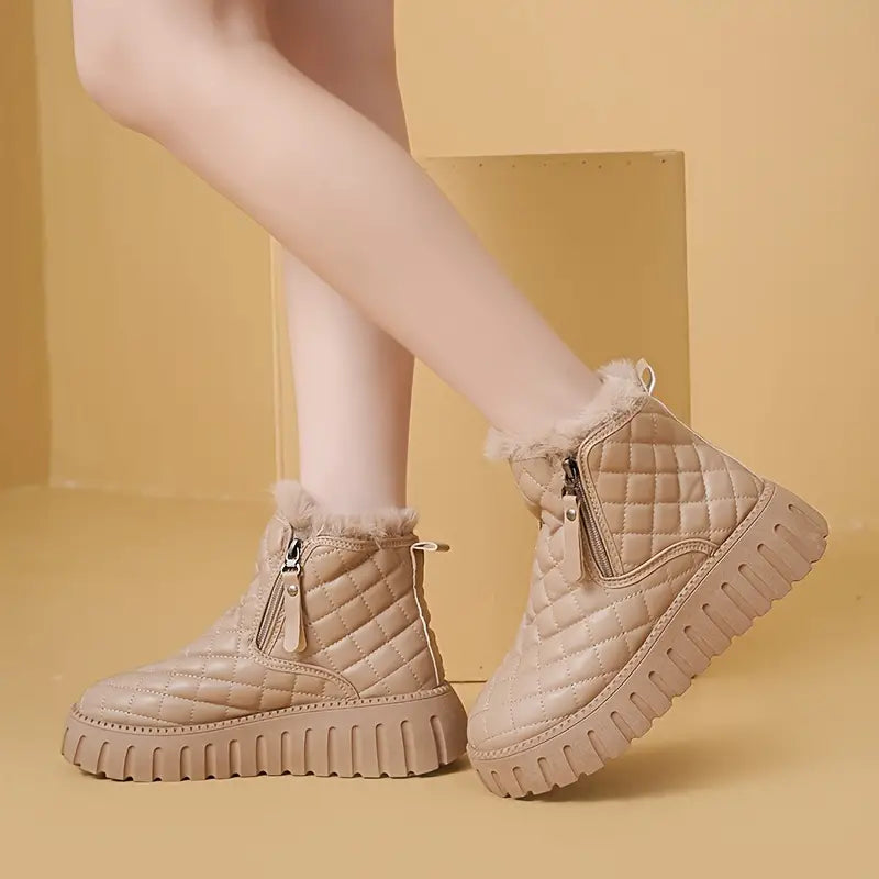 Lugano Winter Booties in Cashmere (Limited Edition)