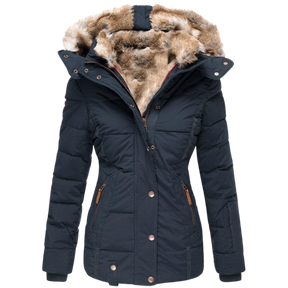 Elysia Fur Coat Casual with Hood