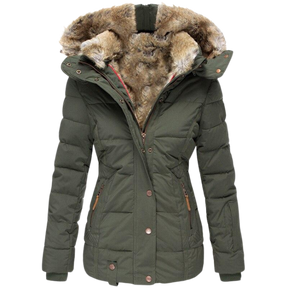 Elysia Fur Coat Casual with Hood