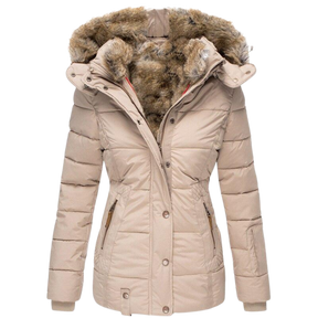 Elysia Fur Coat Casual with Hood