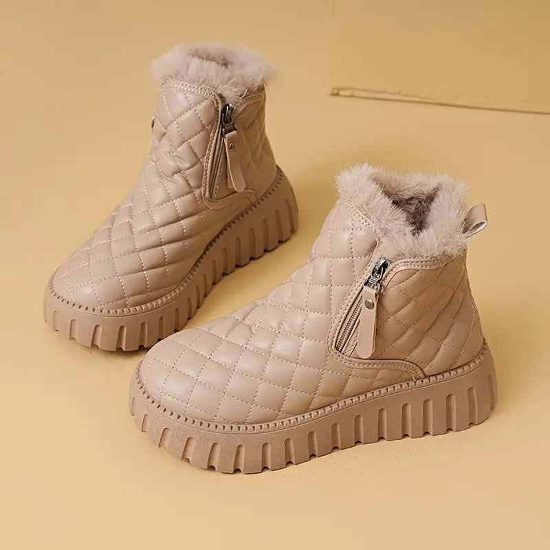 Lugano Winter Booties in Cashmere (Limited Edition)